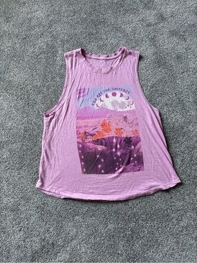 Spiritual Gangster Women’s Tank Top Pink and Purple